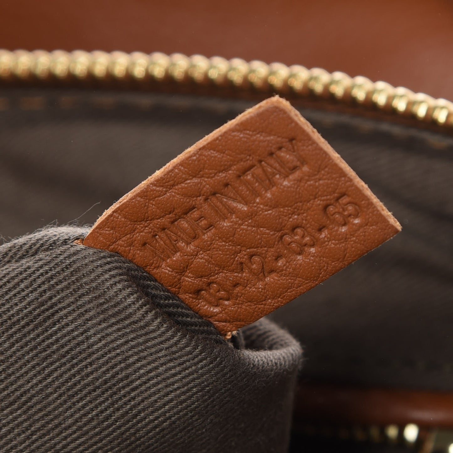 Calfskin Medium Marcie Satchel Tan