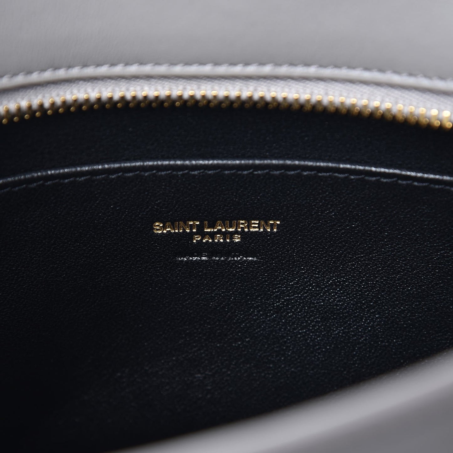Calfskin Monogram Baby Cabas Fog
