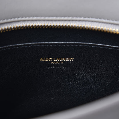 Saint Laurent Calfskin Monogram Baby Cabas Fog 6 of 7