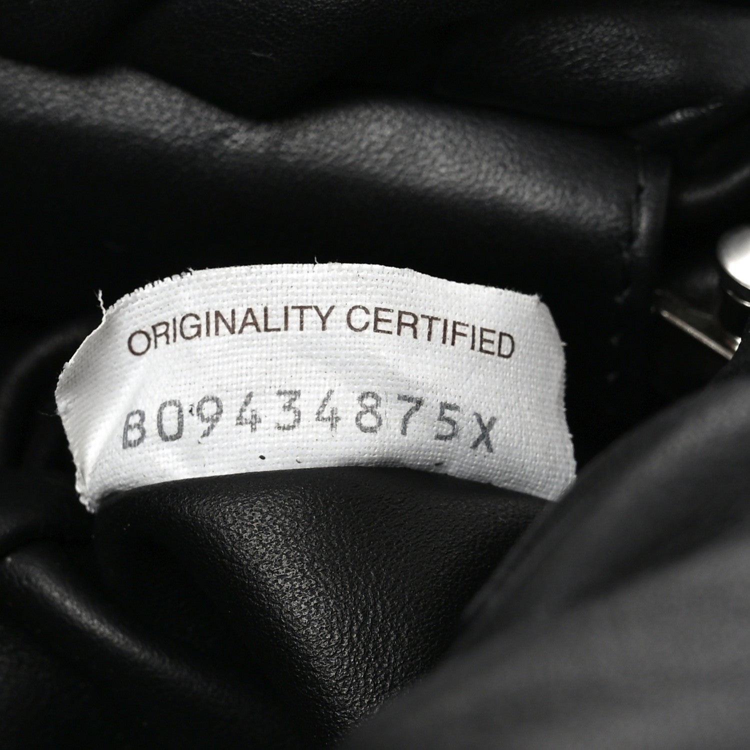 Bottega Veneta Calfskin The Pouch Chain Black 8 of 11