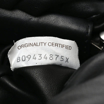 Bottega Veneta Calfskin The Pouch Chain Black 8 of 11