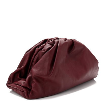 Bottega Veneta Smooth Butter Calf The Pouch Oversized Clutch Bordeaux 3 of 10