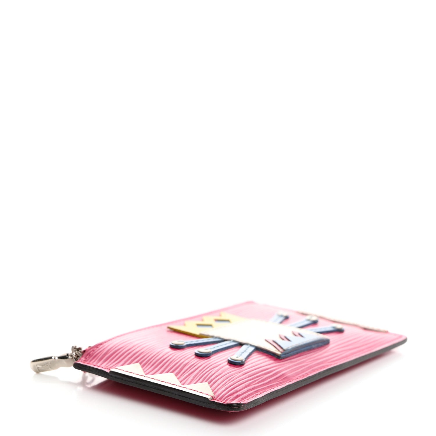 Louis Vuitton Epi Tribal Mask Key Pouch Pivoine 4 of 6