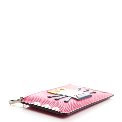 Louis Vuitton Epi Tribal Mask Key Pouch Pivoine 4 of 6