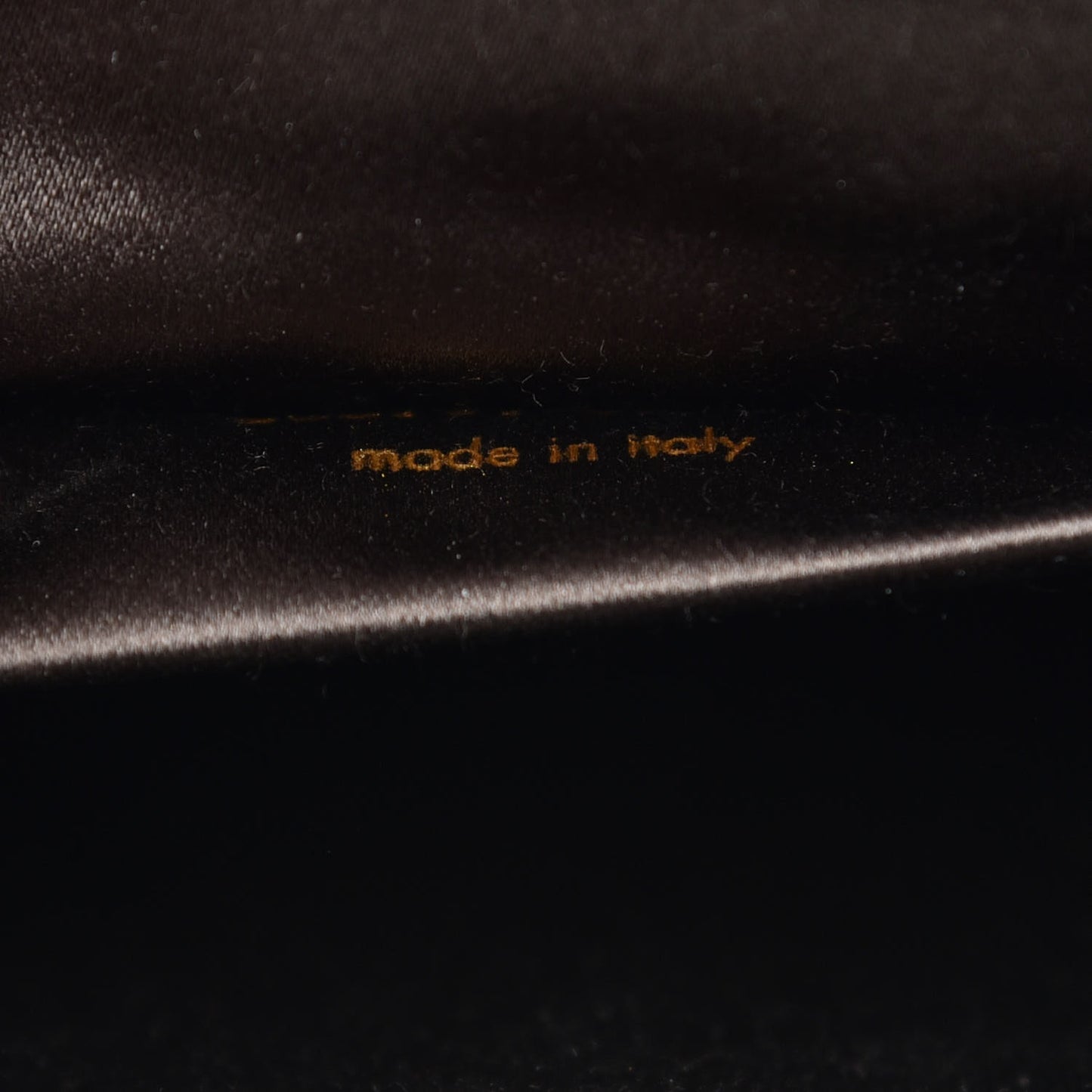 Textured Leather ChYc Clutch Brown