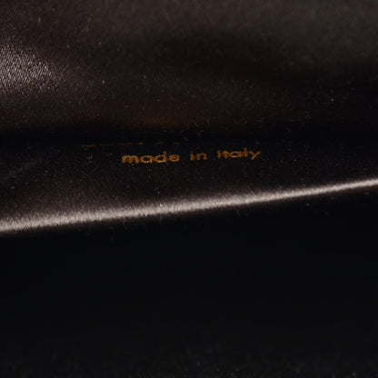Saint Laurent Textured Leather ChYc Clutch Brown 7 of 11