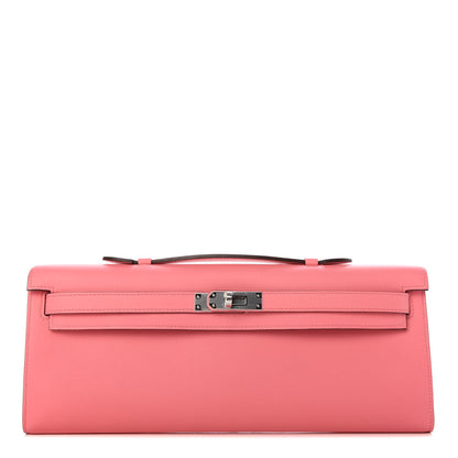 Hermes Swift Kelly Cut Clutch Pochette Rose D'Ete 1 of 7