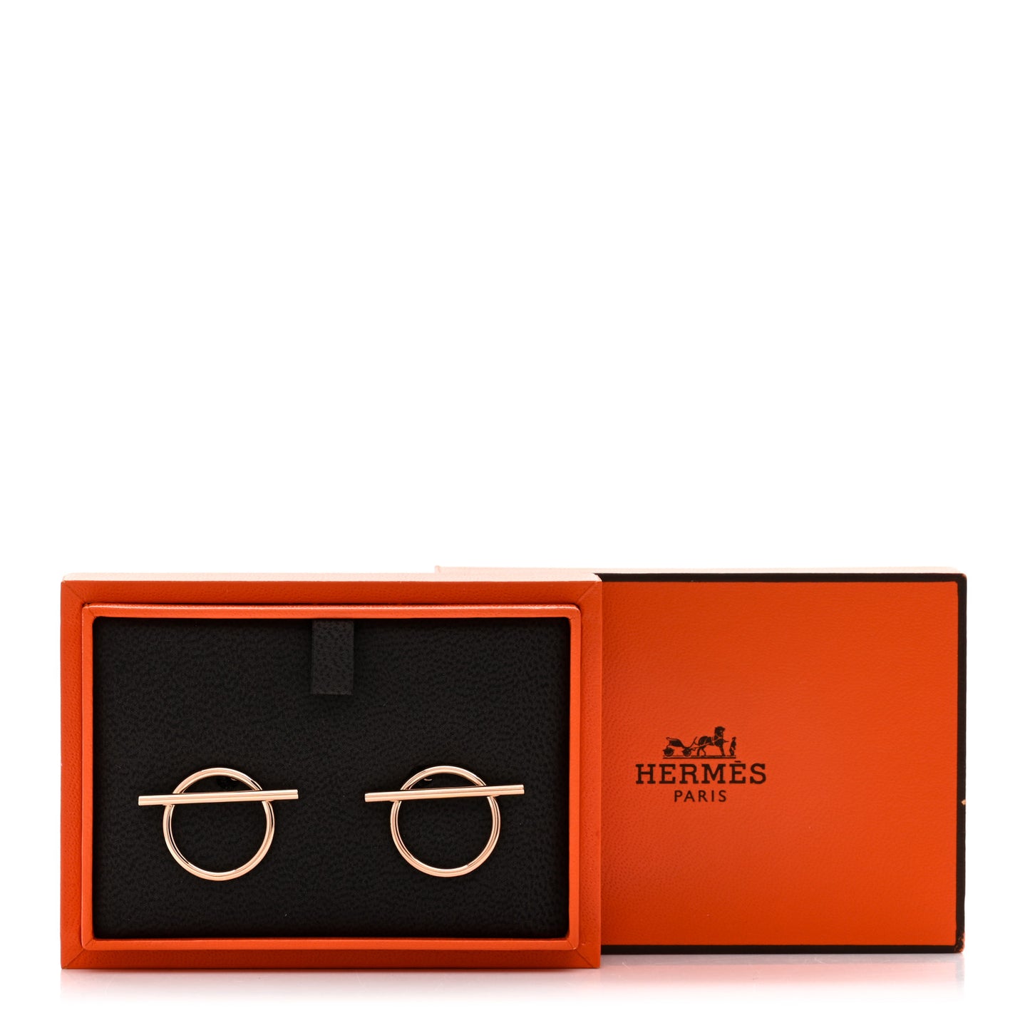 18K Rose Gold MM Echappee Earrings