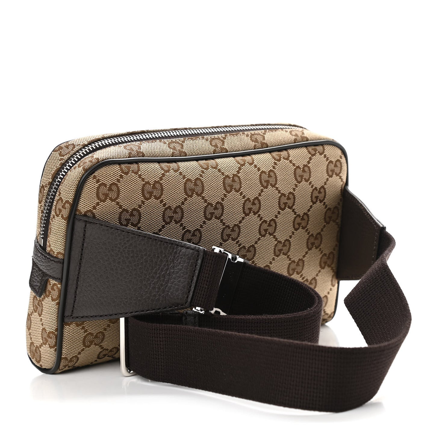 Monogram Belt Bag Dark Brown