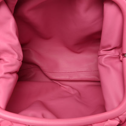 Bottega Veneta Nappa Maxi Intrecciato The Pouch Oversized Clutch Pink 5 of 9