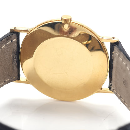 Patek Philippe 18K Yellow Gold Lizard 31mm Calatrava Manual Winding Watch Champagne 3512 4 of 5