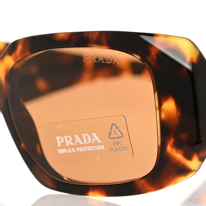 Prada Acetate Symbole Sunglasses SPR 17W Havana 6 of 7