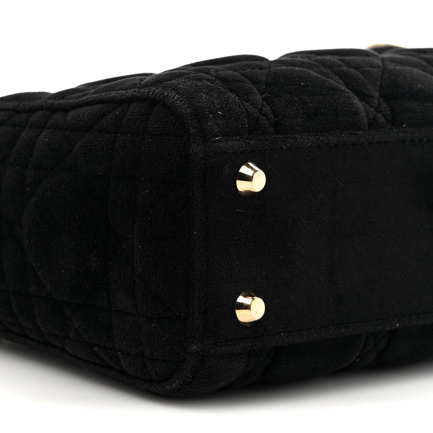 Christian Dior Velvet Mini Lady Dior Black 10 of 10