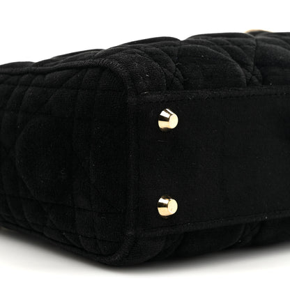 Christian Dior Velvet Mini Lady Dior Black 10 of 10