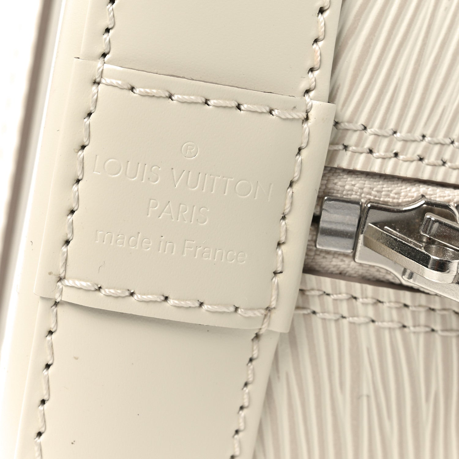 Louis Vuitton Epi Alma PM Ivory 6 of 9