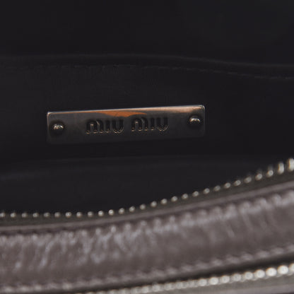 Miu Miu Matelasse Lux Camera Bag Fumo 7 of 14