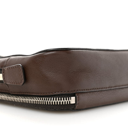 Prada Vitello City Travel Pouch Bruciato 10 of 13