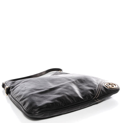 Gucci Leather Medium New Britt Hobo Black 4 of 9