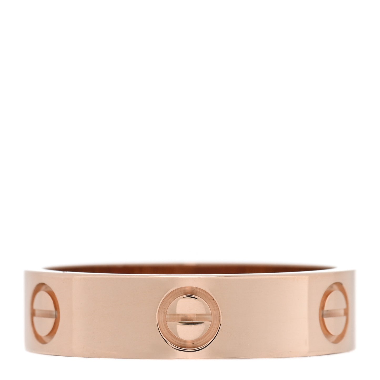 18K Pink Gold 5.5mm LOVE Ring 61 9.5