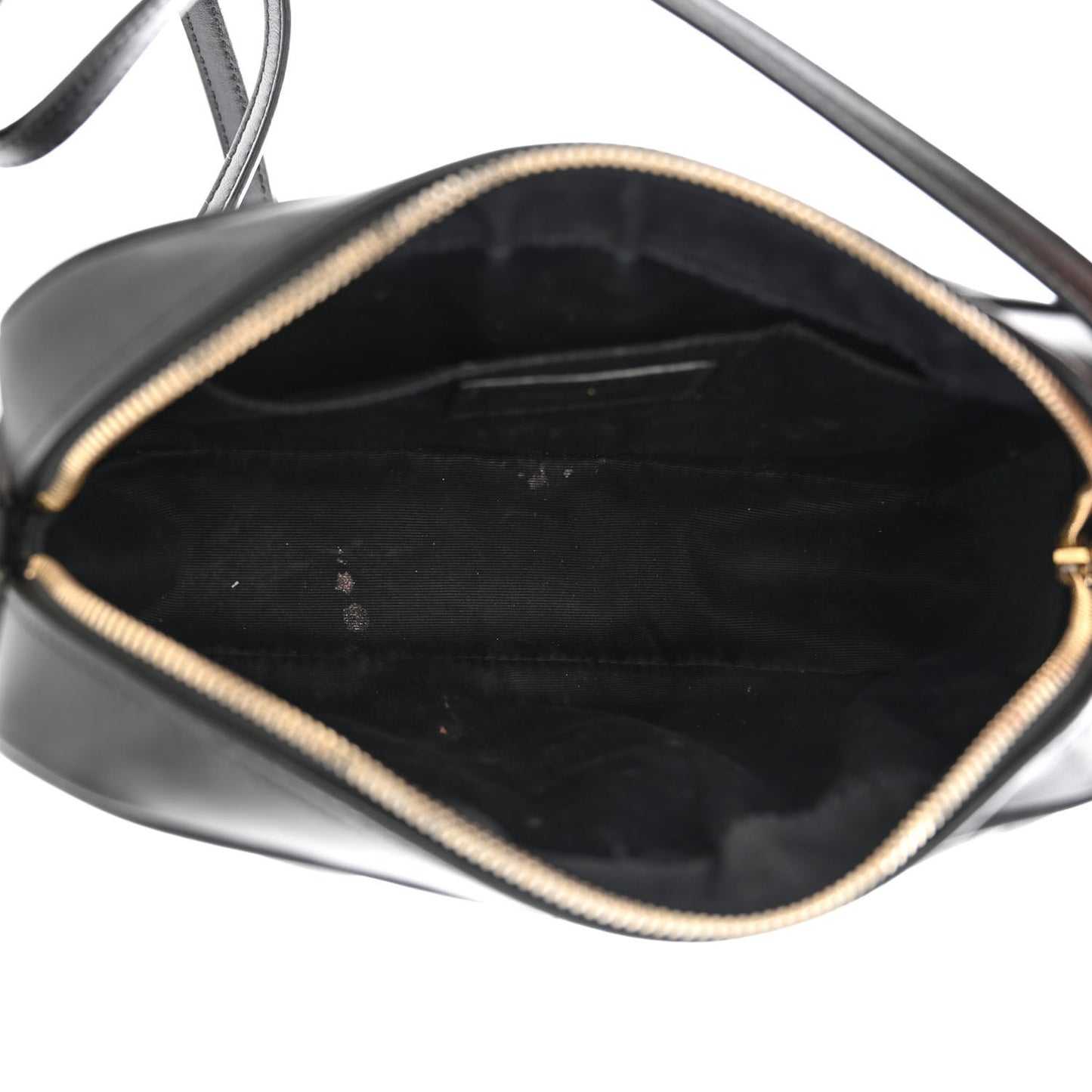 Calfskin Matelasse Monogram Lou Camera Bag Black