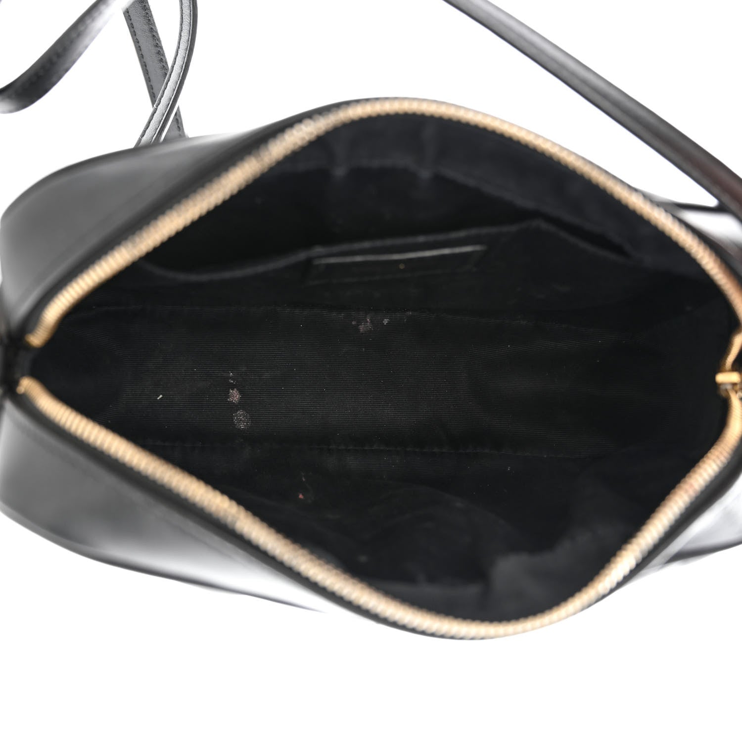 Saint Laurent Calfskin Matelasse Monogram Lou Camera Bag Black 5 of 14