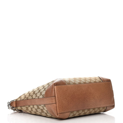 Gucci Monogram Old Libeccio Small Miss GG Hobo Beige Ebony Light Brown 5 of 9