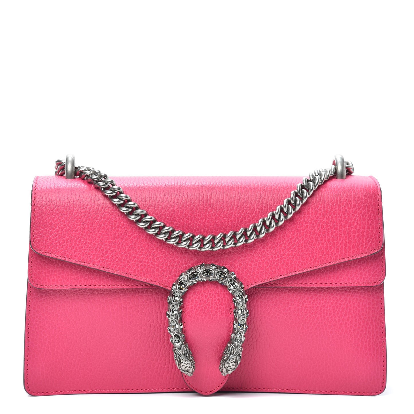 Dollar Calfskin Small Dionysus Shoulder Bag Box Pink