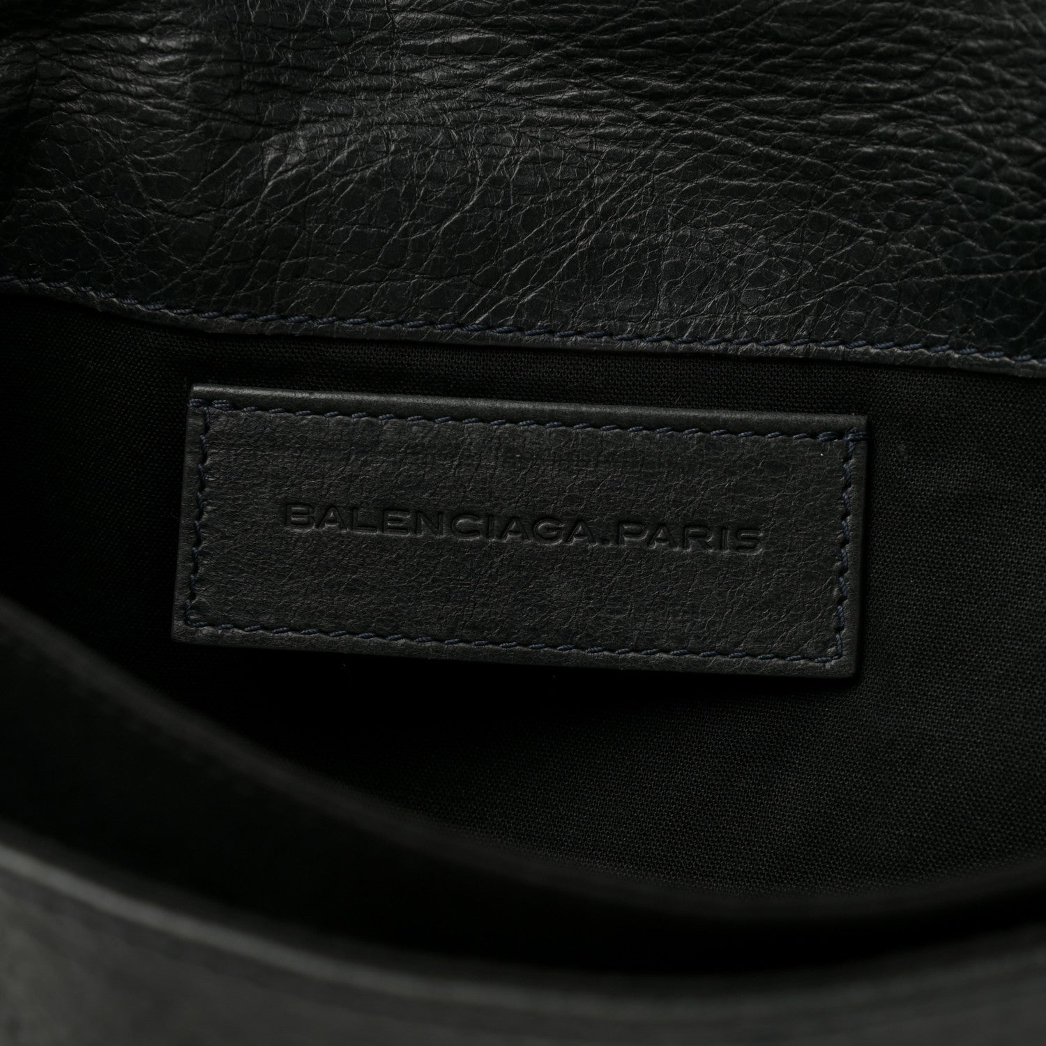 Balenciaga Agneau Giant 21 Rose Gold Hardware Envelope Clutch Anthracite 7 of 8