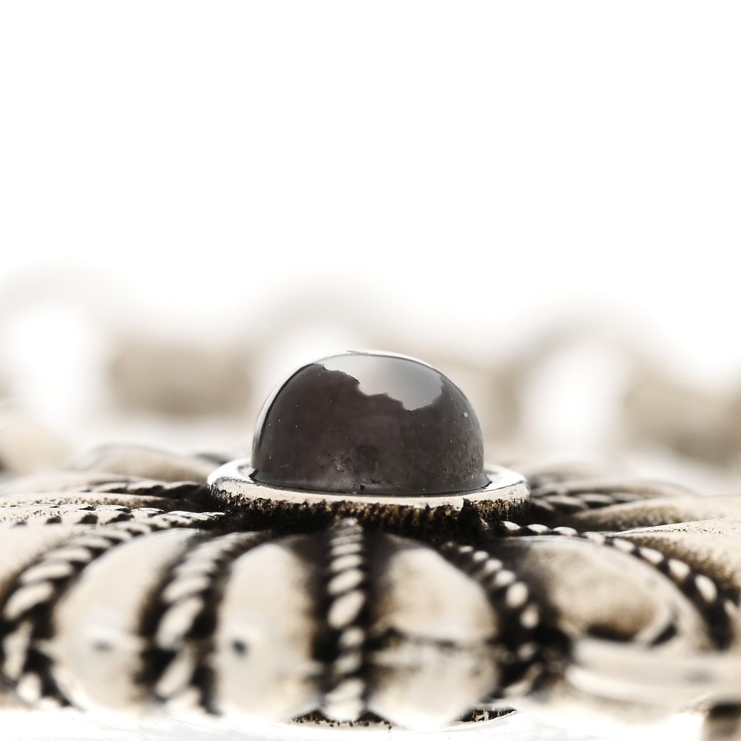 Sterling Silver Black Mother of Pearl Heart Bracelet