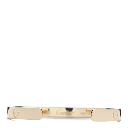 Cartier 18K Yellow Gold LOVE Cuff Bracelet 16 3 of 4