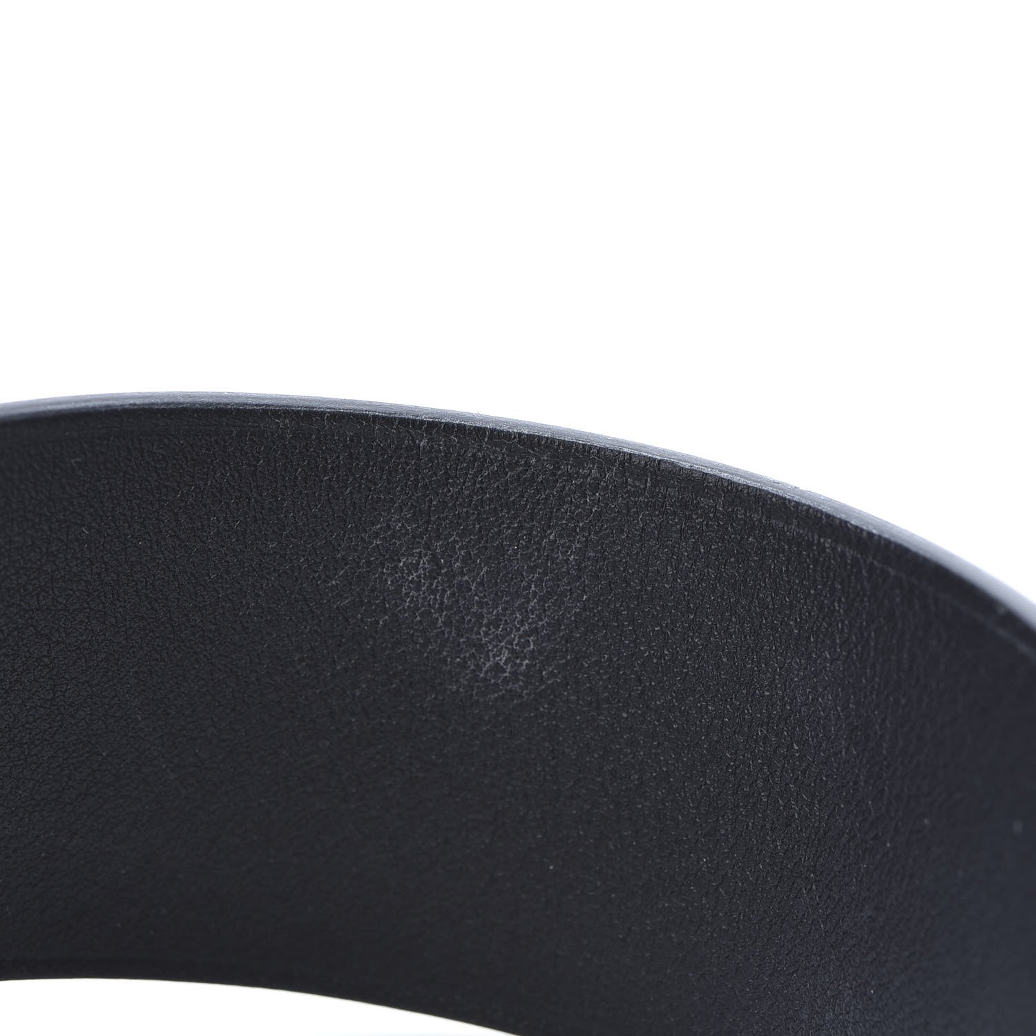 Hermes Chamonix Tadelakt Illusion Bracelet PM Bleu Saphir Black 7 of 8