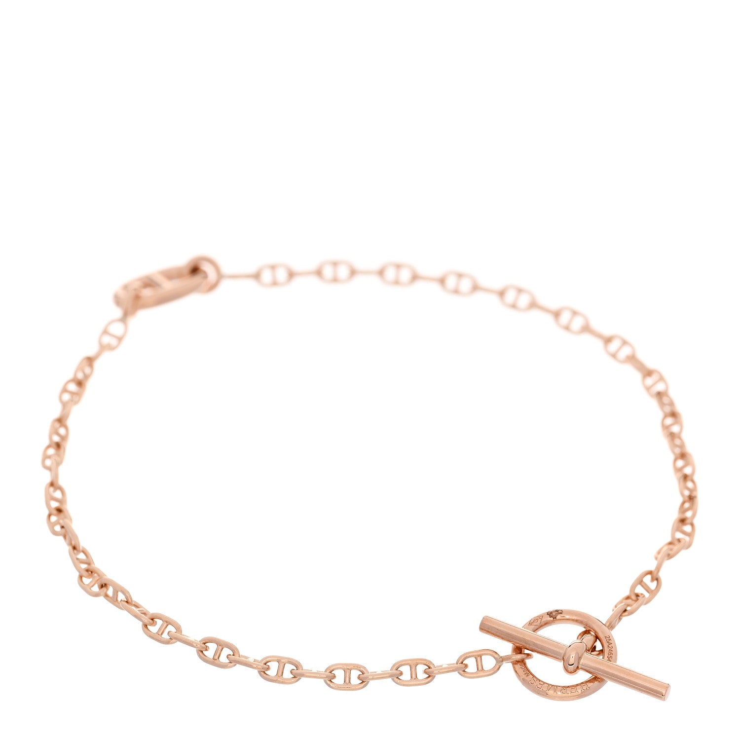 Hermes 18K Rose Gold TPM Farandole Bracelet ST 2 of 5