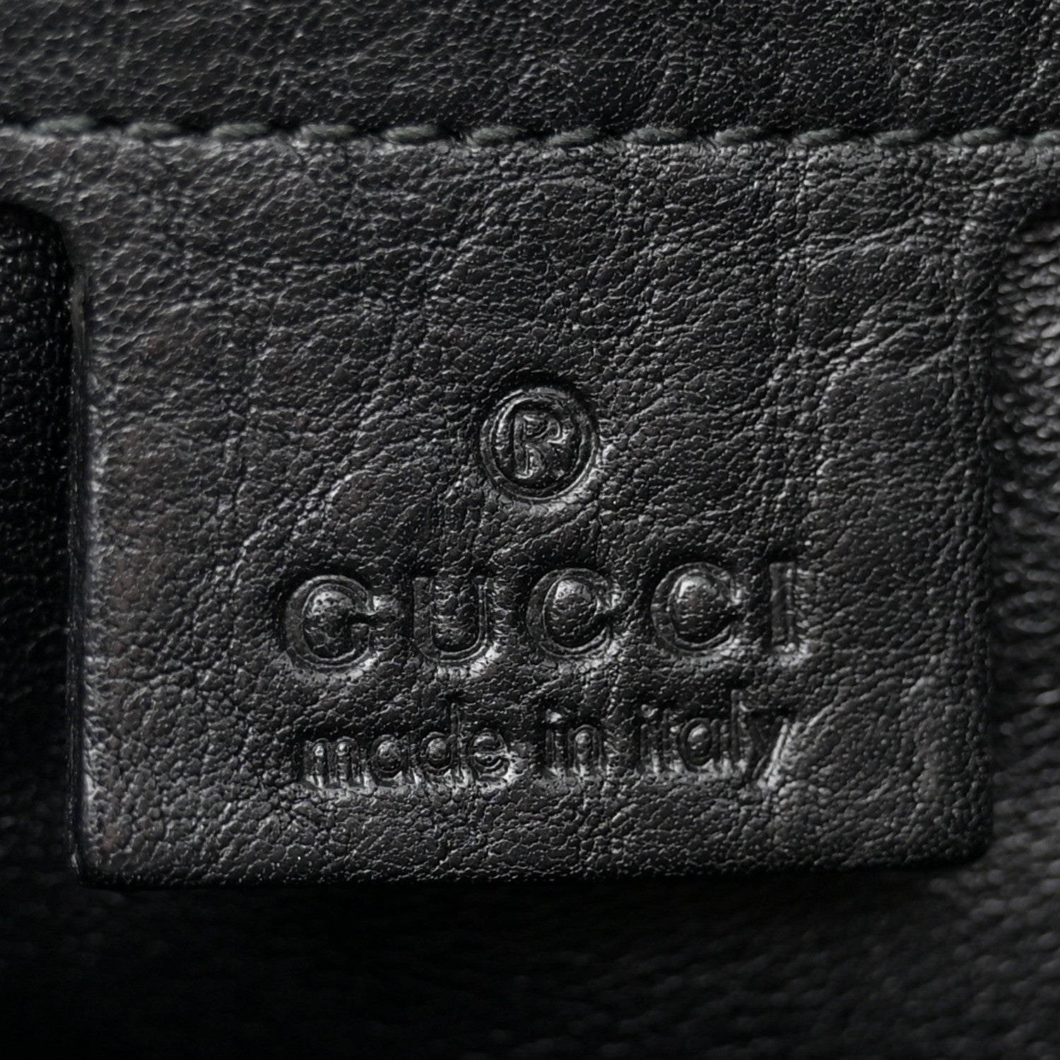 Gucci Snakeskin Large GG Running Tote Black 6 of 16