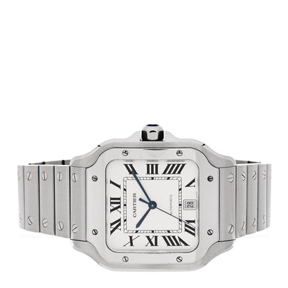 Cartier Stainless Steel 39.8mm Santos De Cartier Automatic Watch 2 of 5