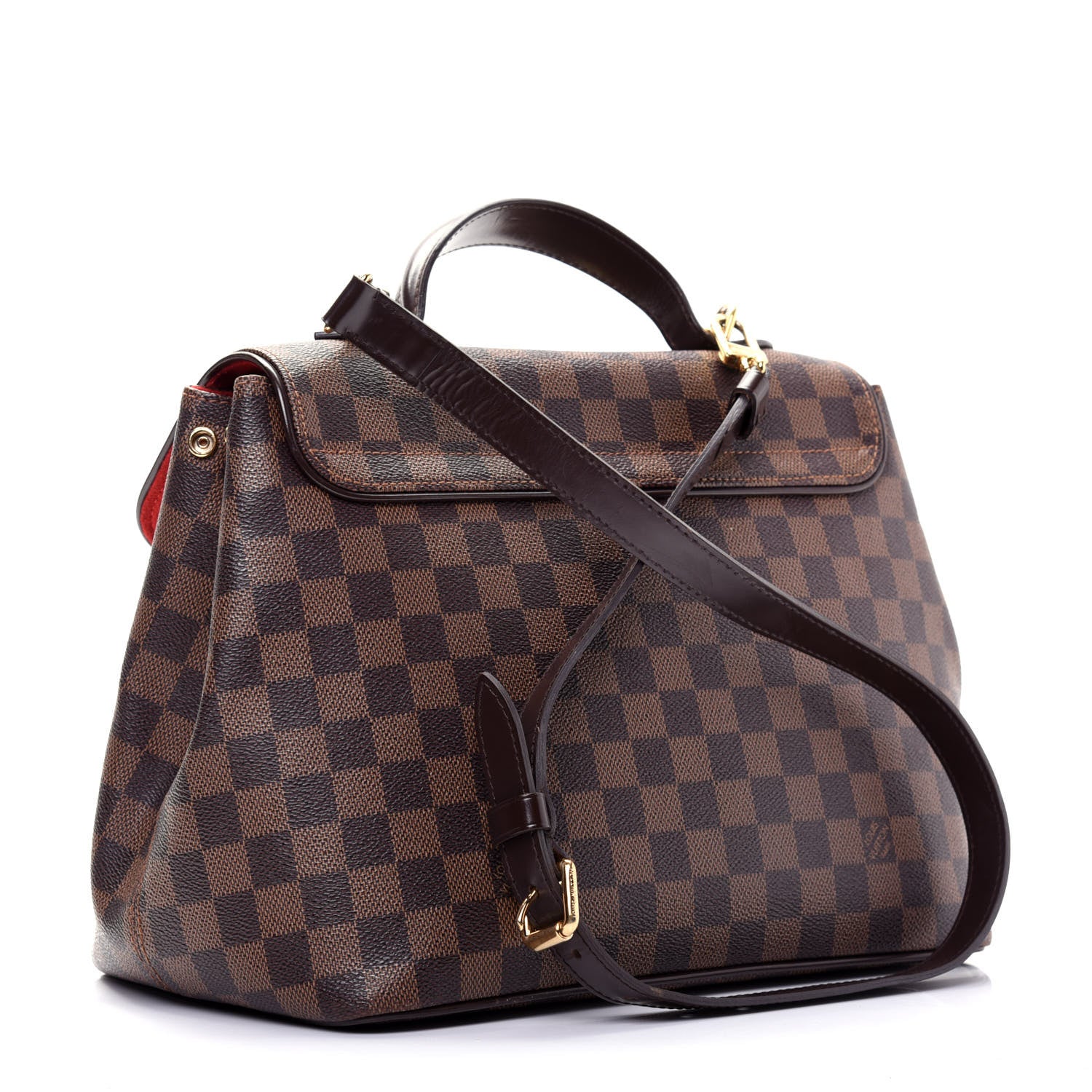 Louis Vuitton Damier Ebene Bergamo MM 4 of 29