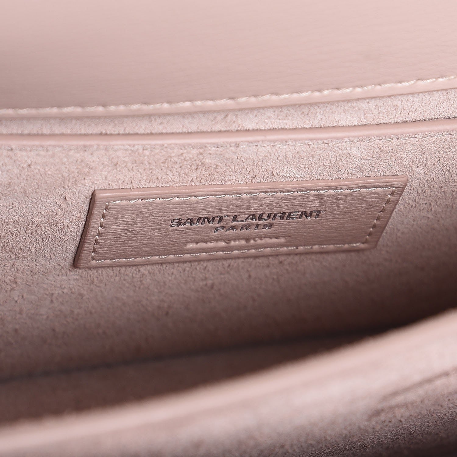 Saint Laurent Calfskin Medium Monogram Sunset Rose 6 of 7