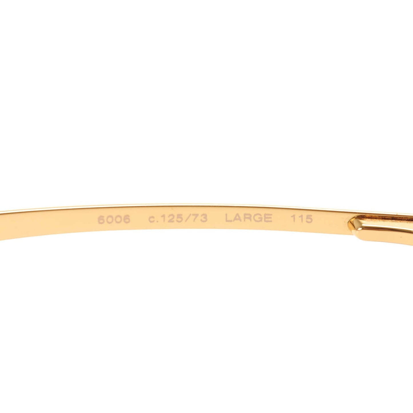 Aviator Sunglasses 6006 Gold Brown