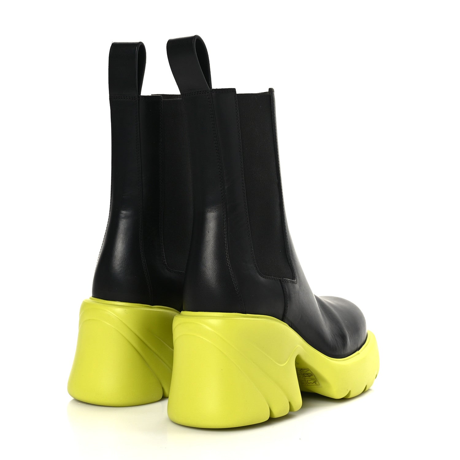 Bottega Veneta Calfskin Flash Ankle Boots 36 Black Kiwi 4 of 7