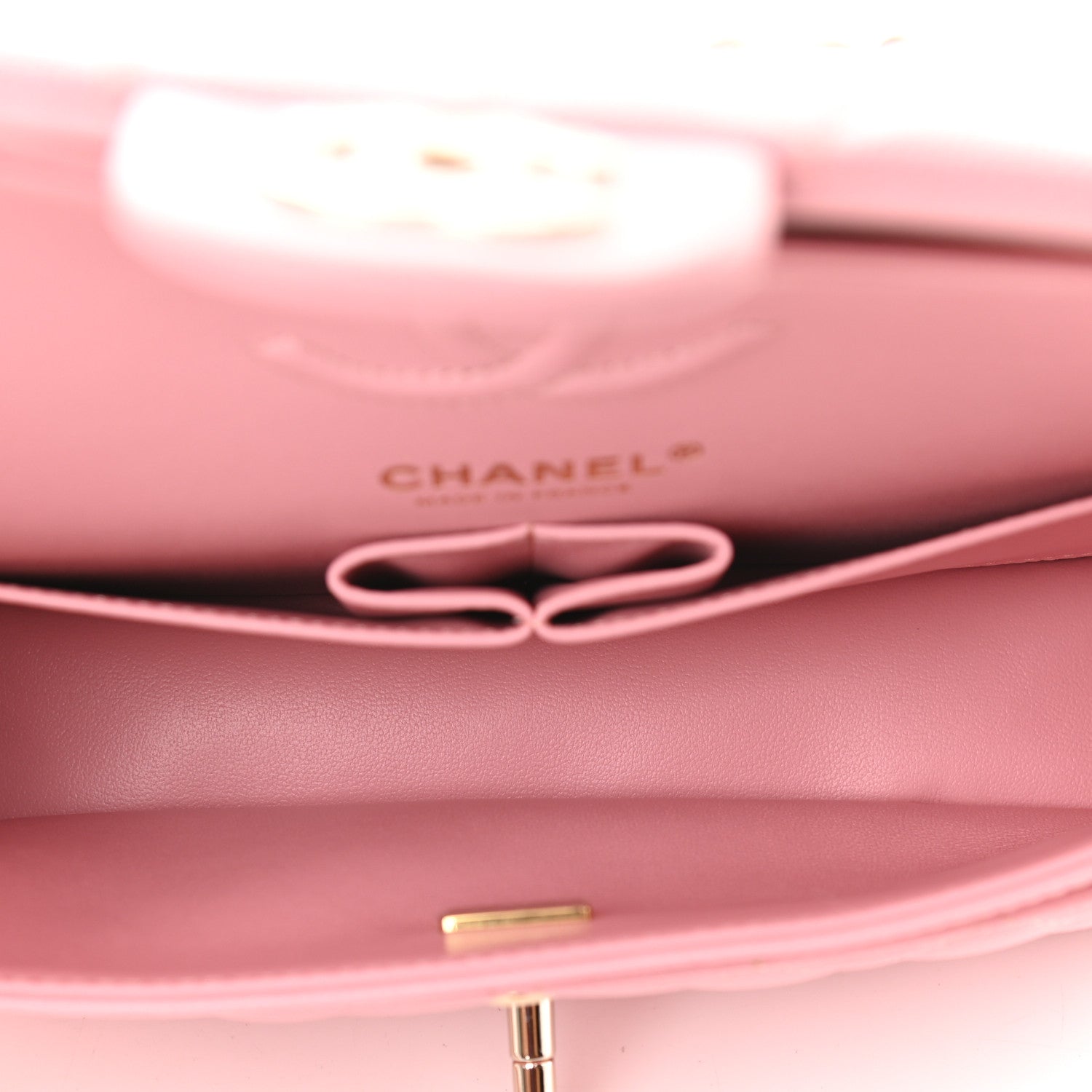 Chanel Caviar Quilted Small Double Flap Pink 5 of 9