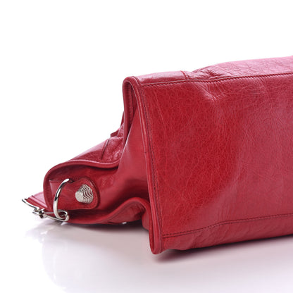 Balenciaga Agneau Giant 21 Silver Hardware Part Time Rubisse 9 of 13