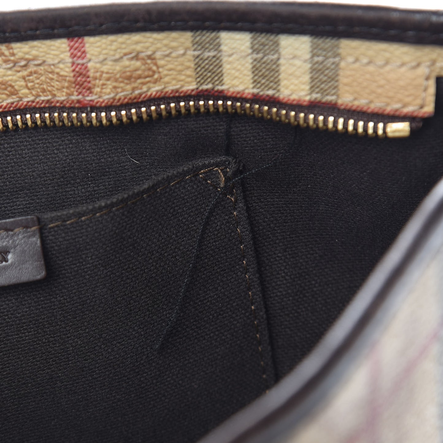 Haymarket Check Medium Regent Tote Chocolate