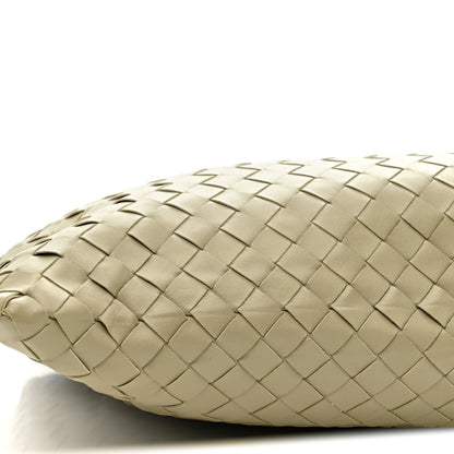 Bottega Veneta Calfskin Intrecciato Small Hop Travertine 10 of 11