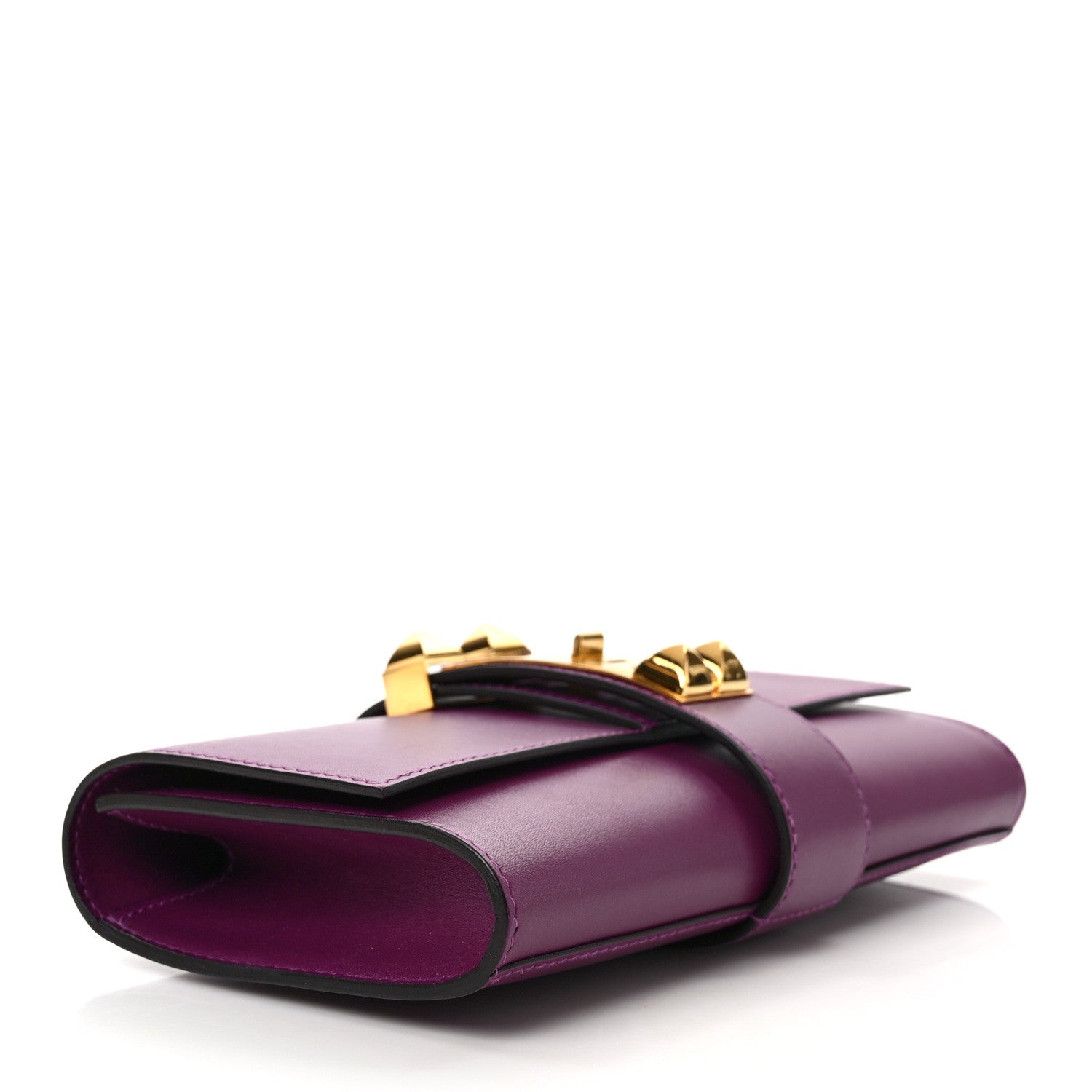 Hermes Tadelakt Medor 23 Clutch Anemone 4 of 7