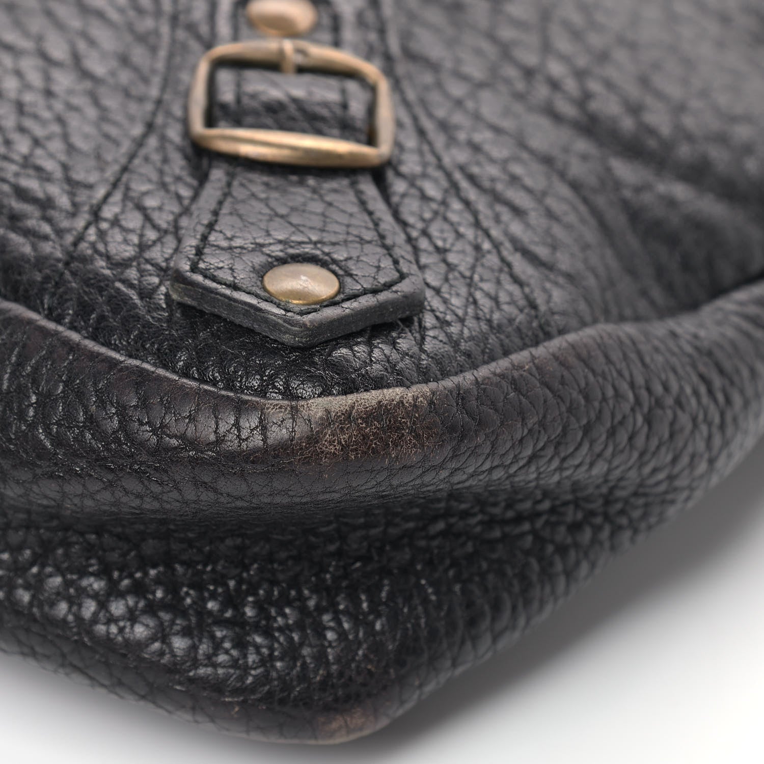 Balenciaga Pebbled Caribou Classic Hardware First Black 9 of 24