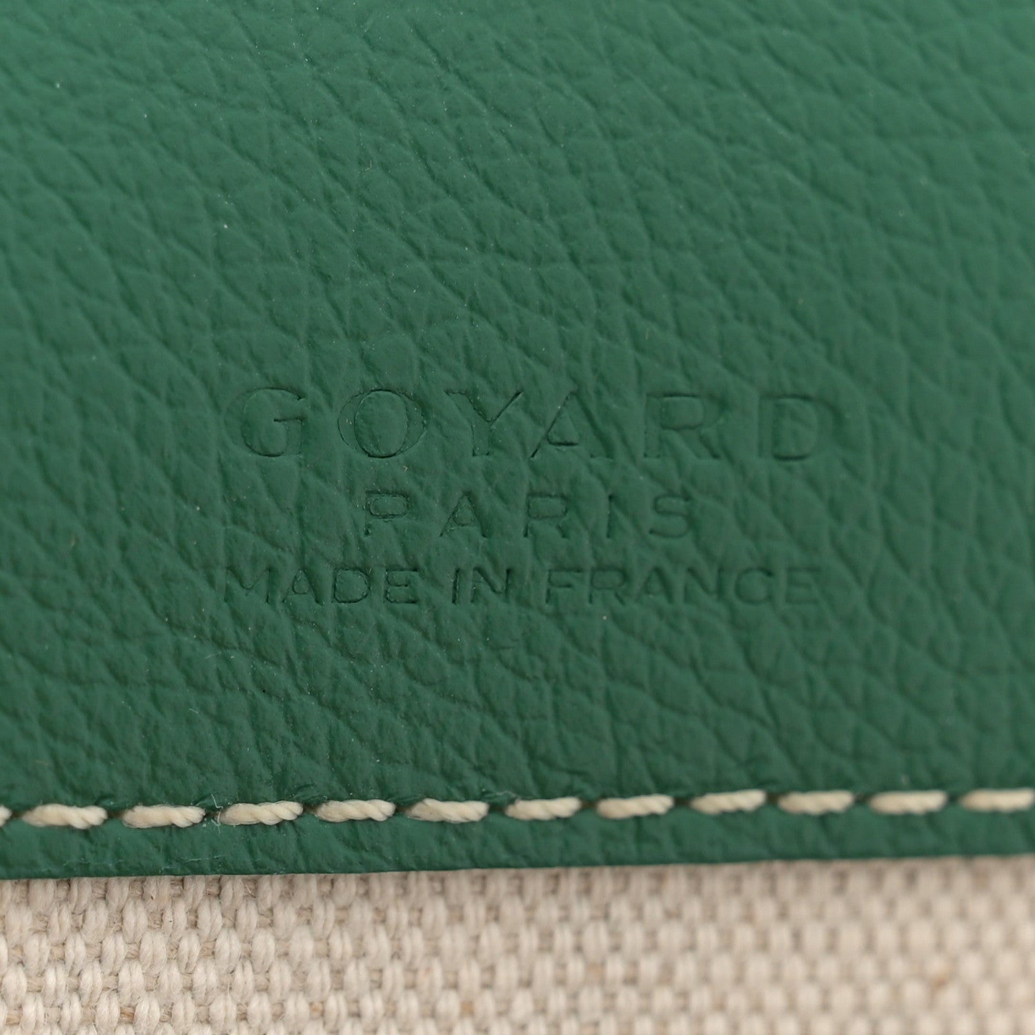Goyard Goyardine Saint Louis GM Green 7 of 11