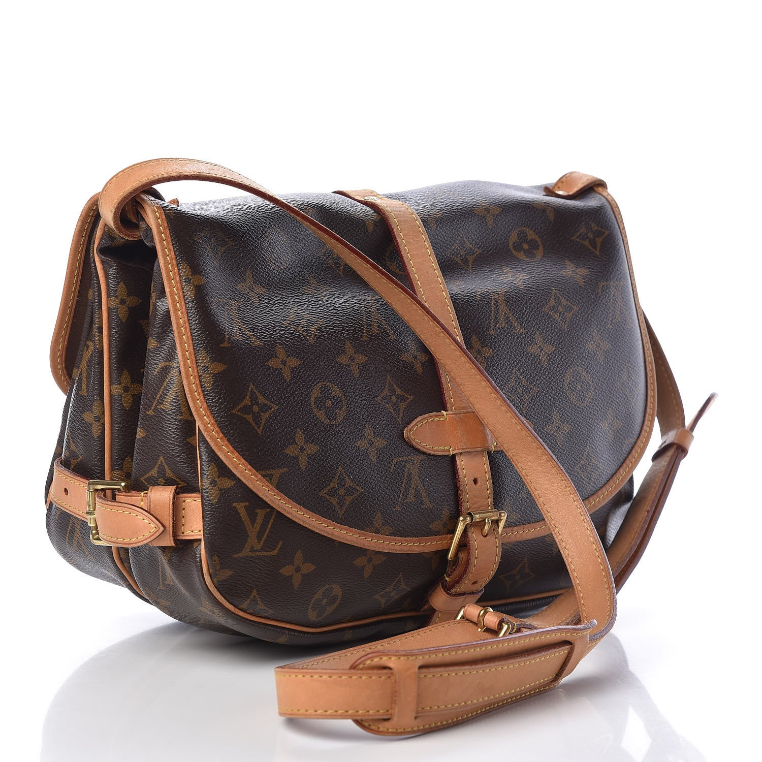 Louis Vuitton Monogram Saumur 30 3 of 12