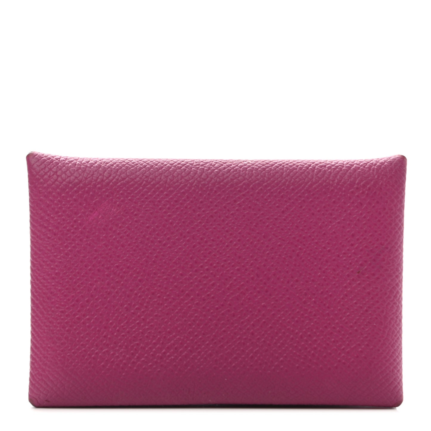 Epsom Calvi Card Case Rose Pourpre