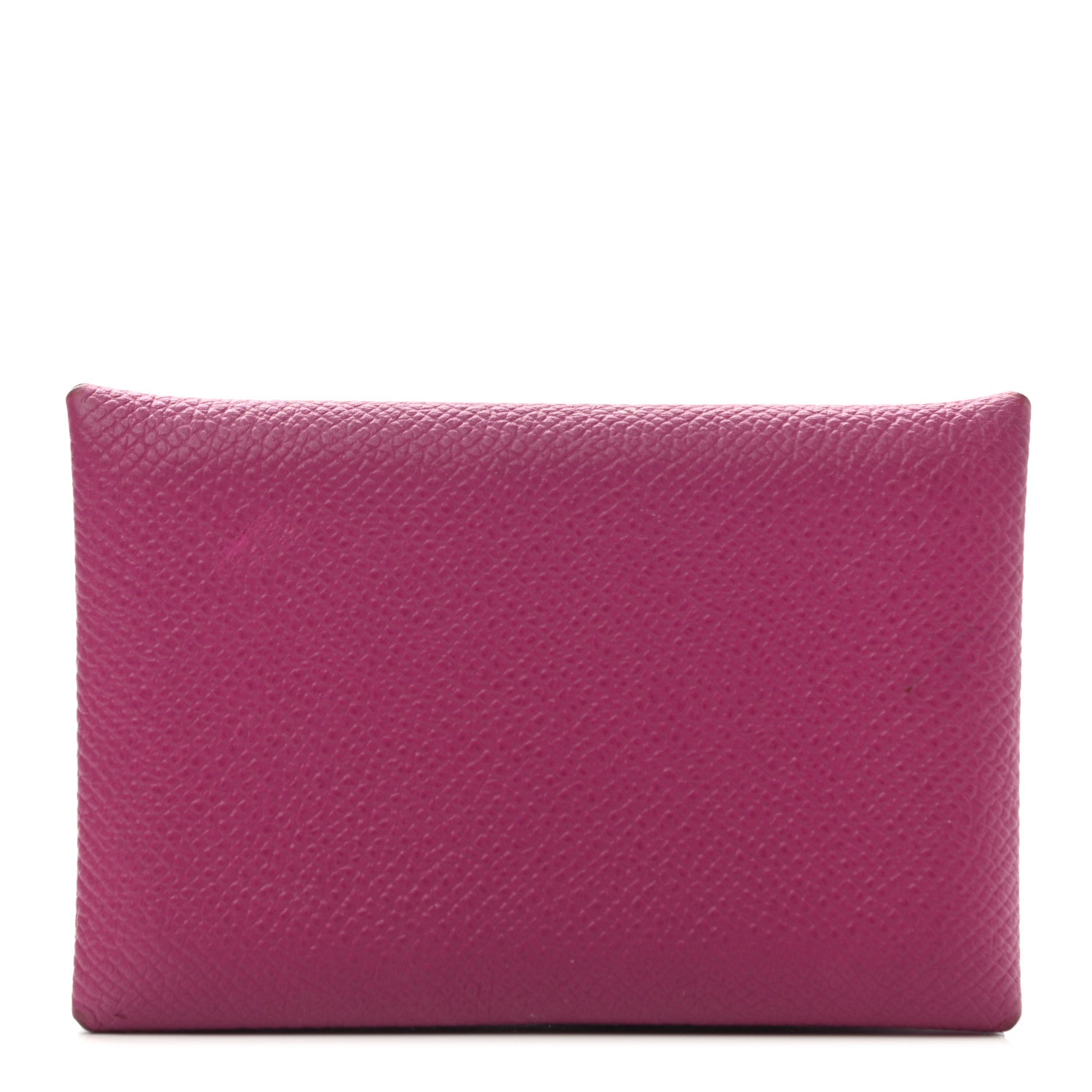 Hermes Epsom Calvi Card Case Rose Pourpre 1 of 11