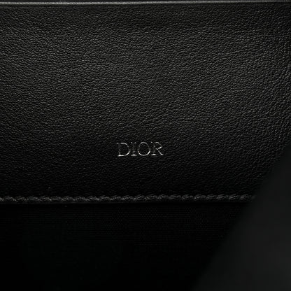Christian Dior Oblique Jacquard Triangle Case Black Multicolor 6 of 7