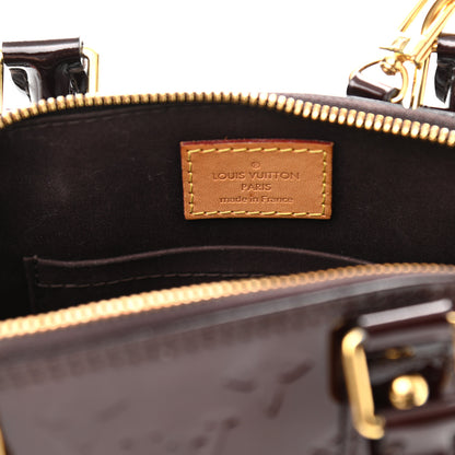 Louis Vuitton Vernis Alma BB Amarante 6 of 9